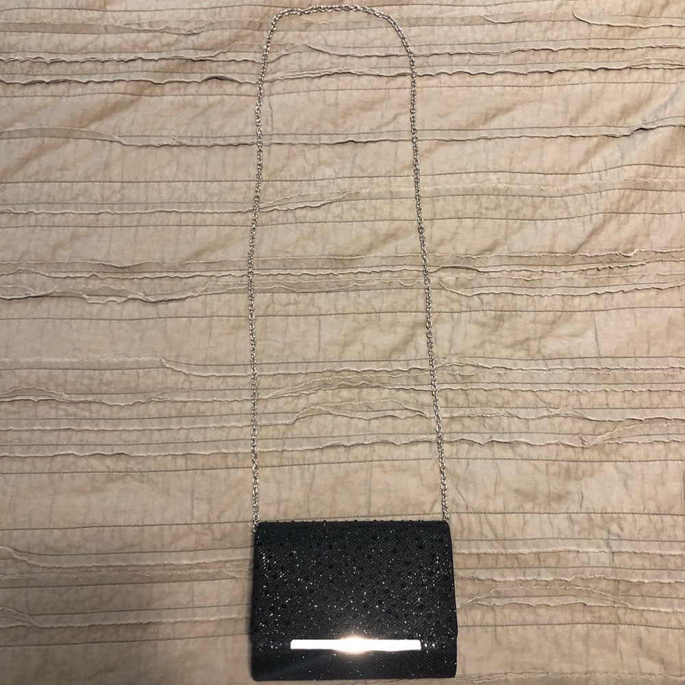 (SOLD!) Cute black sparkly purse!
